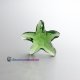 Crystal Starfish Pendant green Charm Necklace pendant, 30mm