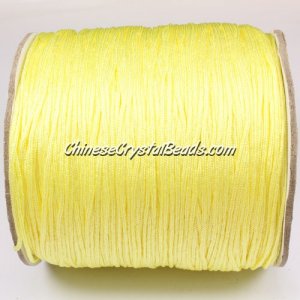 thick about 1mm, nylon string, light yellow, sold by the meter