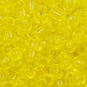 Glass Seed Beads, Round, about 2mm, #45, yellow, Sold By 30 gram per bag