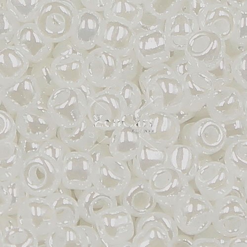 Glass Seed Beads, Round, about 2mm, #29, opaque white, Sold By 30 gram per bag