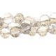 Chinese Crystal 12mm Round Bead Strand,silver shade, 16 beads