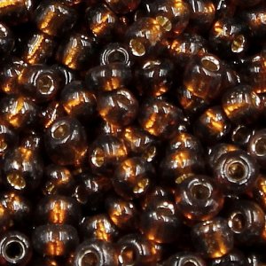 Glass Seed Beads, Round, about 2mm, #41, brownSold By 30 gram per bag