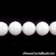 crystal round beads, Crystal Disco Ball Beads, white porcelain, 96fa, 14mm, 10 beads