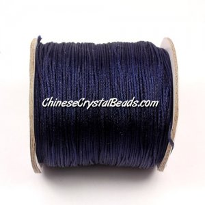 Nylon Thread 0.8mm, #149, Midnight Blue, sold per 130 meter bobbin
