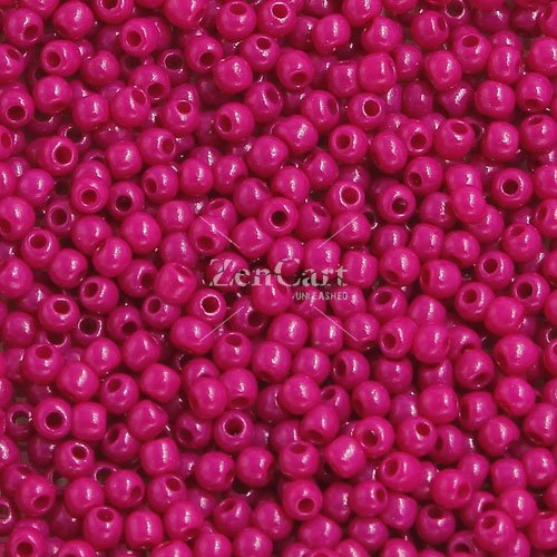 1.8mm AAA round seed beads 13/0, fuschia, #MX9, approx. 30 gram bag