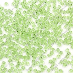 700pcs 3mm chinese crystal bicone beads, lime green