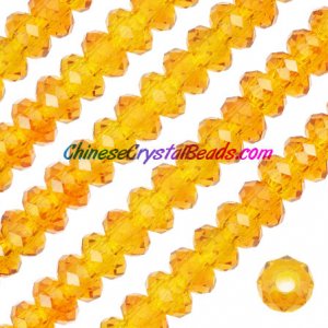 Crystal European Beads, Sunr, 8x14mm, 5mm big hole,12 beads
