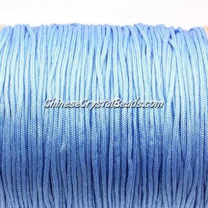 1.5mm nylon cord, sky blue#365, Pave string unite, sold by the meter