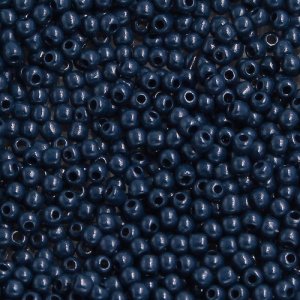 1.8mm AAA round seed beads 13/0, dark blue, #MX3, approx. 30 gram bag