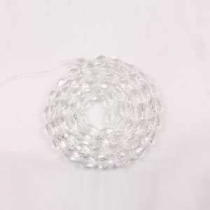 70Pcs 5x8mm Chinese Crystal Teardrop Beads, clear