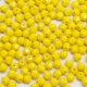 280 beads 6mm AAA bicone crystal beads opaque yellow
