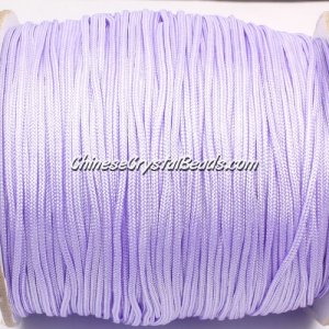 1.5mm nylon cord, light violet#672, Pave string unite, sold by the meter,