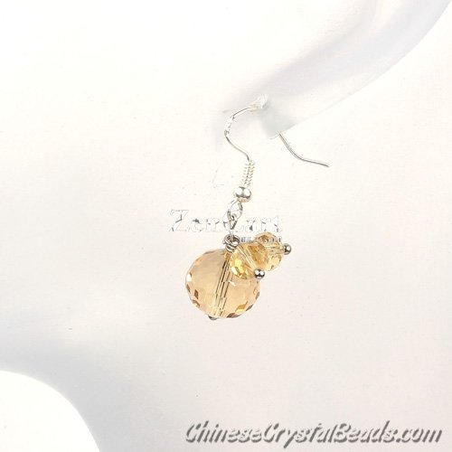 crystal earring #007