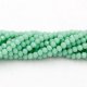 130Pcs 3x4mm Chinese rondelle crystal beads opaque #9, 3x4mm