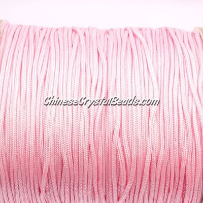 1.5mm nylon cord, pink, Pave string unite, sold by the meter,