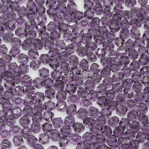 700pcs Chinese Crystal 4mm Bicone Beads,light Violet, AAA quality