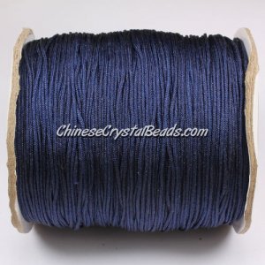 thick about 1mm, nylon string, dark blue,sold by the meter