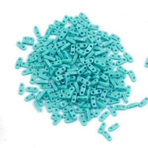 195Pcs Quarter Tila Seed Bead turquoise