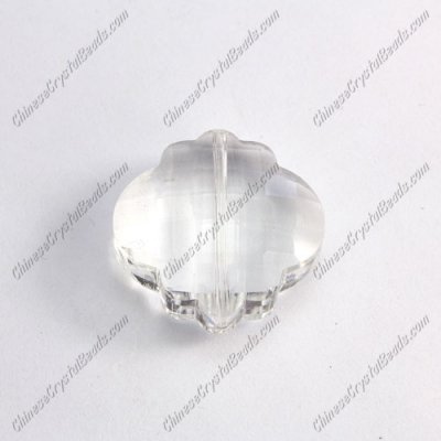 crystal lantern pendant, 25mm, clear, sold 1 pcs