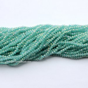 10 strands 2x3mm chinese crystal rondelle beads D4 about 1700pcs