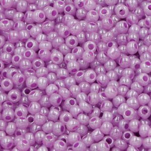 1.8mm AAA round seed beads 13/0, Pearl luster purple, #P02, approx. 30 gram bag