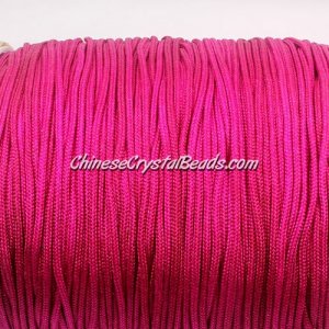 1.5mm nylon cord, ruby#129, Pave string unite, sold by the meter,