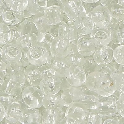 Glass Seed Beads, Round, about 2mm, #31, clear, Sold By 30 gram per bag