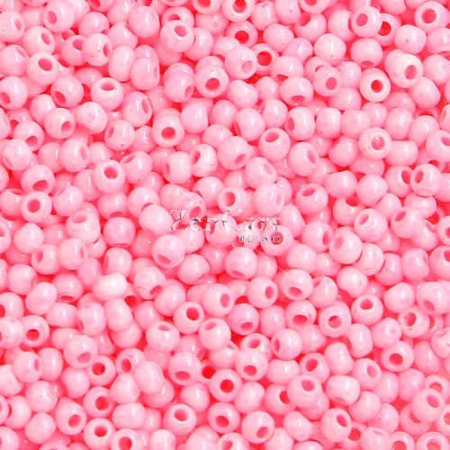 1.8mm AAA round seed beads 13/0, rosaline, #MX12, approx. 30 gram bag