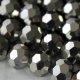 Chinese crystal 10mm round beads , Silver, 20 Beads