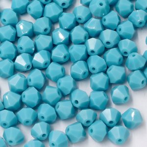 140 beasd AAA quality Chinese Crystal 8mm Bicone Beads, Turquoise