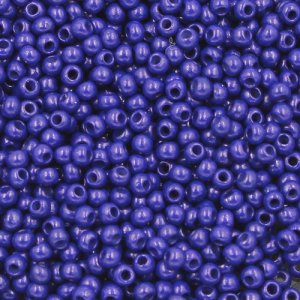 1.8mm AAA round seed beads 13/0, sapphire, #F08, approx. 30 gram bag