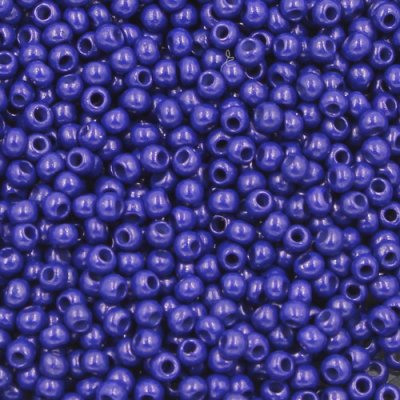 1.8mm AAA round seed beads 13/0, sapphire, #F08, approx. 30 gram bag