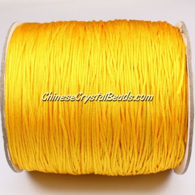thick about 1mm, nylon string, yellow, sold by the meter