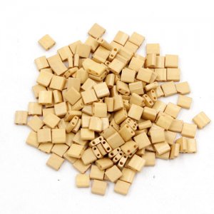 Chinese 5mm Tila Square Bead opaque 5y10 about 100Pcs