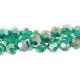 95Pcs Chinese 6mm Crystal Round beads, Emerald AB