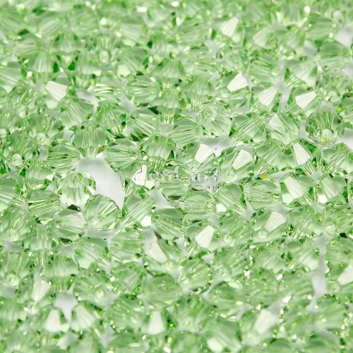 700pcs Chinese Crystal 4mm Bicone Beads, lime green, AAA quality