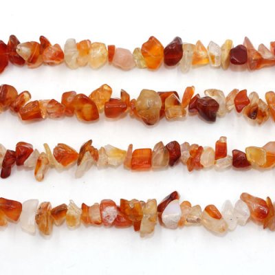 AAA Red agate chip beads Gemstone Chips, 2mm to 10mm, Hole:Approx 0.8mm, Length:Approx 35 Inch