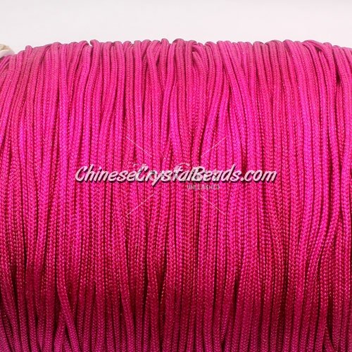1.5mm nylon cord, ruby#129, Pave string unite, sold by the meter,