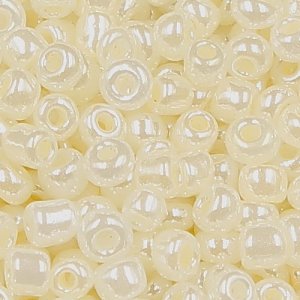 Glass Seed Beads, Round, about 2mm, #30, opaque pearl, Sold By 30 gram per bag