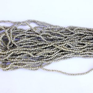 10 strands 2x3mm chinese crystal rondelle beads m10 about 1700pcs