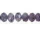 Chinese Crystal Rondelle Bead Strand, Violet, 10x14mm ,20 beads