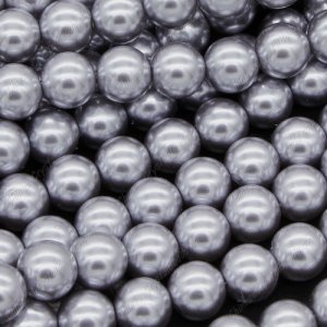 Imitation Gray Pearl ABS Beads, 10mm round, Hole:Approx 1mm, Sold By about 12pcs per pkg