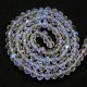 4x6mm Chinese Crystal Rondelle Beads, AAA clear AB, about 95 pcs