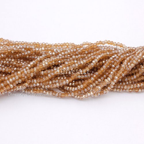 10 strands 2x3mm chinese crystal rondelle beads L2 about 1700pcs