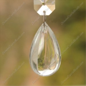 Crystal Smooth surface drop pendant #more color, 1 bead