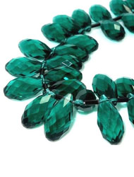 Crystal Briolette Beads