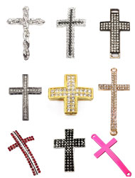 Pave Cross Pendant